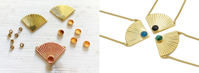Bijoux-fantaisie-de-créateur-pour-femme-en-or-fait à-la-main-fabrication-artisanaux-en-France
