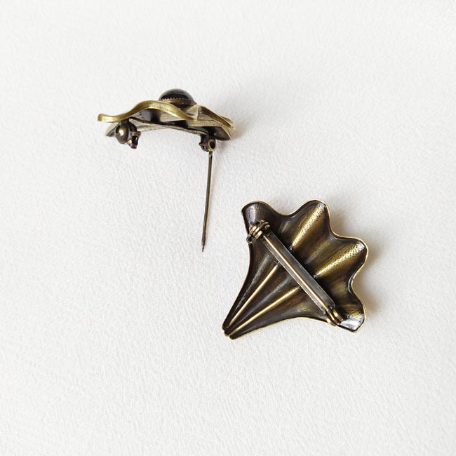 Broche en Bronze Inaden - Broche fantaisie bijou artisanal