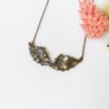 Handmade-bronze-necklace-with-a-leaf-pendant-antique-brass-made-in-France