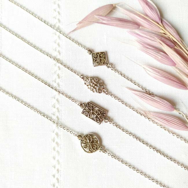 Bracelets argent « Les Voluptueuses »