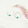 Boucles-d-oreilles-fantaisie-de-créateur-fait-main-pour-femme-avec-email-bleu-turquoise-artisanal-fait-main-à-Paris-France