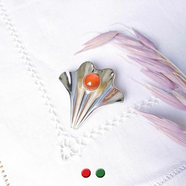 Adanna Silver Brooch