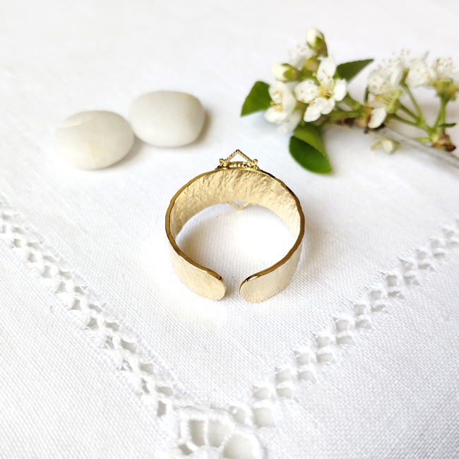Customed-fashion-handmade-adjustable-gold-ring-for-woman-in-Paris