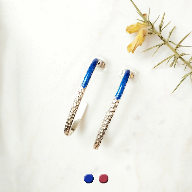 Boucles d’oreilles argent Sully