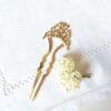 Accessoire-pic-cheveux-fantaisie-de-créateurs-artisanal-doré-pour-femme-fait-main-en-Gironde-France-vente-en-ligne