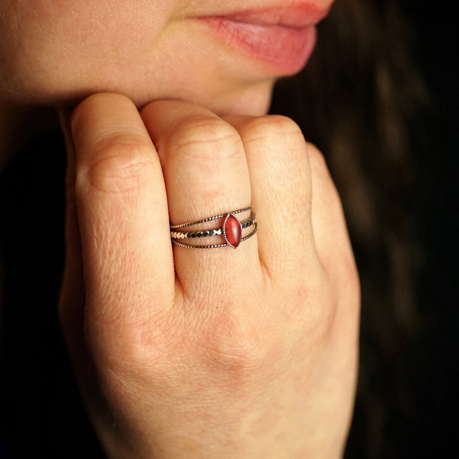 Bague argent Brooklyn