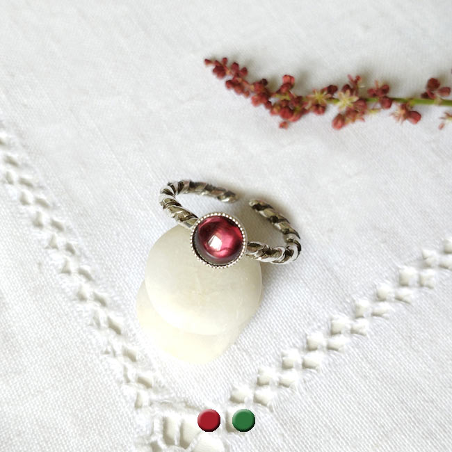 Bague argent Alia
