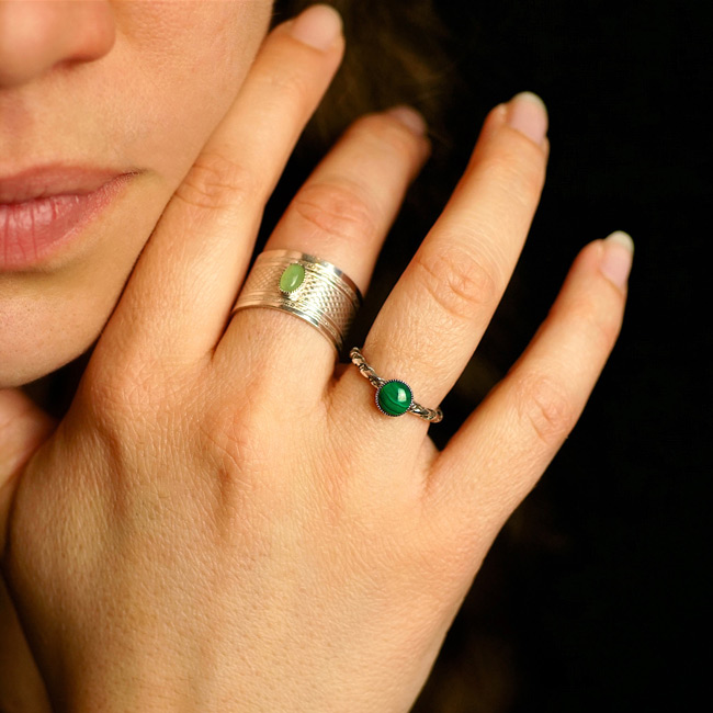 Bague argent Alia