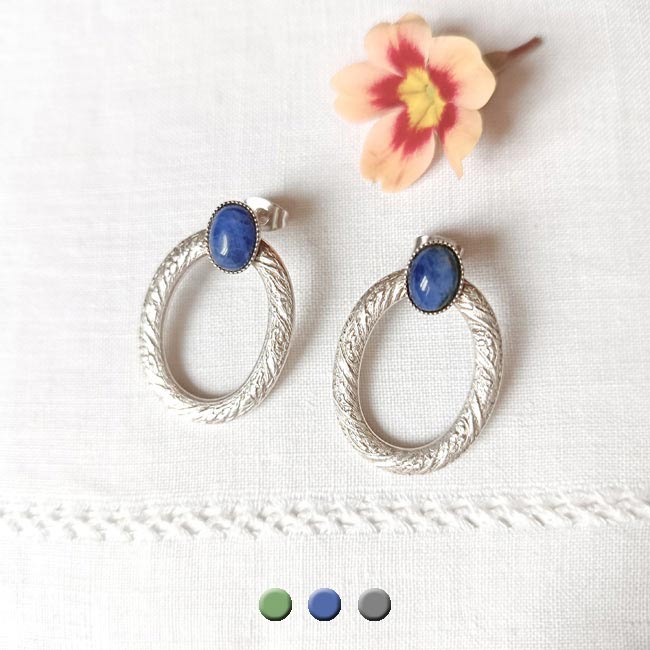 Boucles d&rsquo;oreilles argent Kate