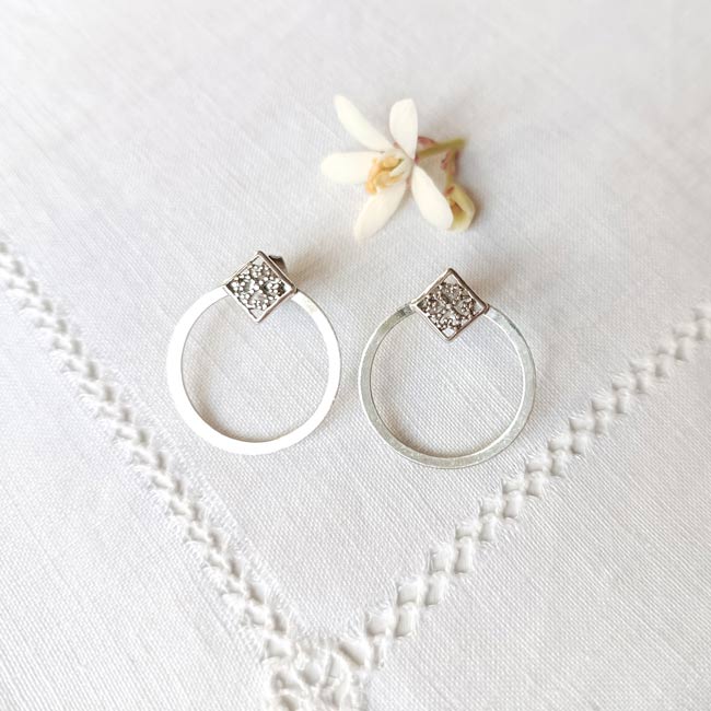 Boucles d&rsquo;oreilles argent Lisy