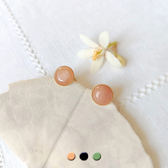 Boucles d&rsquo;oreilles puces Pearl