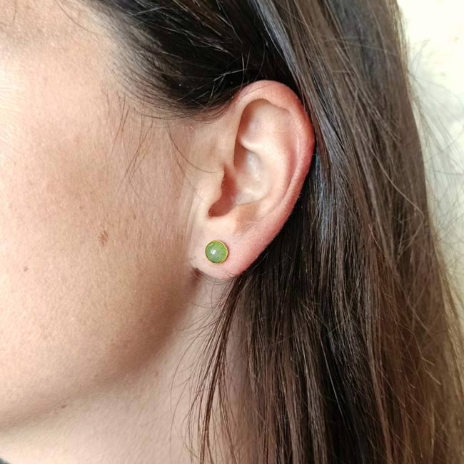 Boucles d&rsquo;oreilles puces Zila